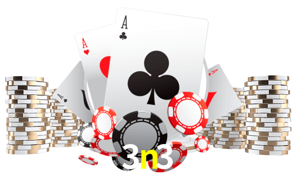Jogue jogos de pôquer em 3n3