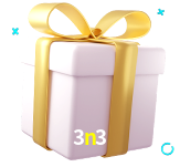 Receba seus bônus de boas-vindas no 3n3